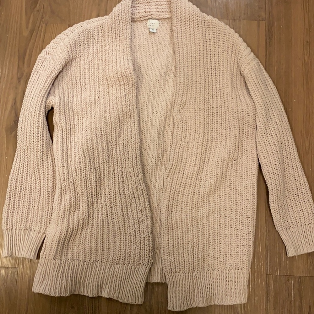 Chunky knit sweater